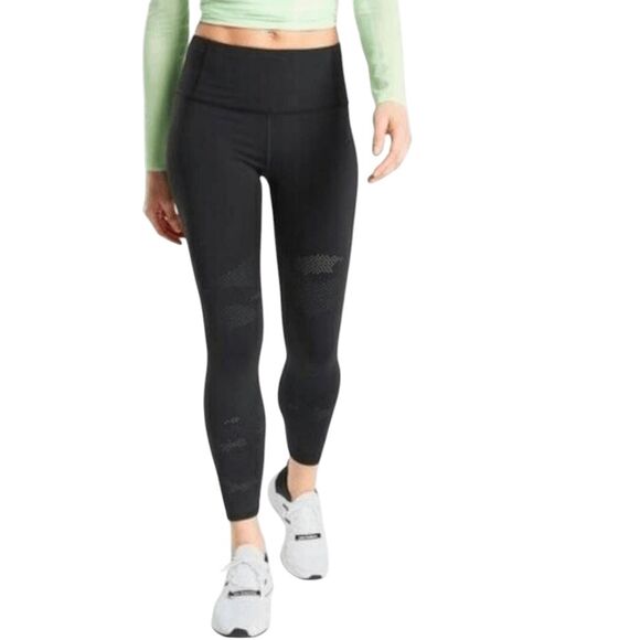 ATHLETA Persistence Laser Cut 7/8 Tight Size XS - Picture 1 of 4